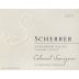 Scherrer Winery Alexander Valley Cabernet Sauvignon 2011 Front Label