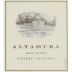 Altamura Cabernet Sauvignon 2012 Front Label