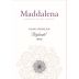 Maddalena Zinfandel 2012 Front Label