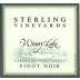 Sterling Winery Lake Pinot Noir 1998 Front Label