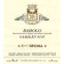 Brovia Barolo Garblet Sue 2011 Front Label