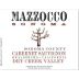Mazzocco Dry Creek Cabernet Sauvignon 2011 Front Label