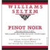 Williams Selyem Estate Vineyard Pinot Noir 2013 Front Label