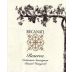 Recanati David Vineyard Reserve Cabernet Sauvignon (OU Kosher) 2013 Front Label