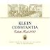 Klein Constantia Estate Red Blend 2012 Front Label