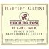 Hitching Post Highliner Pinot Noir 2013 Front Label