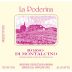 La Poderina Rosso di Montalcino 2013 Front Label