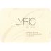 Lyric Pinot Noir 2014 Front Label