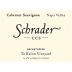 Schrader CCS Beckstoffer To Kalon Cabernet Sauvignon 2013 Front Label