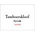 Tamboerskloof Syrah 2008 Front Label