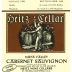 Heitz Cellar Martha's Vineyard Cabernet Sauvignon 1986 Front Label