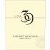 Line 39 Cabernet Sauvignon 2010 Front Label