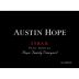 Austin Hope Syrah 2013 Front Label
