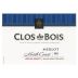 Clos du Bois California Merlot (375ML half-bottle) 2011 Front Label