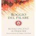 Velenosi Roggio del Filare 2009 Front Label