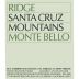 Ridge Monte Bello (3 Liter Bottle) 2003 Front Label