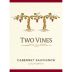 Two Vines California Cabernet Sauvignon 2013 Front Label
