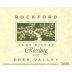 Rockford Hand Picked Riesling 2010 Front Label