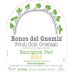 Ronco del Gnemiz Sauvignon Peri 2013 Front Label