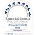 Ronco del Gnemiz Rosso del Gnemiz 2011 Front Label