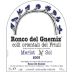 Ronco del Gnemiz Merlot Sol 2003 Front Label