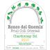 Ronco del Gnemiz Chardonnay Sol 2010 Front Label
