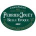 Perrier-Jouet Belle Epoque 2007 Front Label