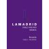 Lamadrid Bonarda Reserva 2013 Front Label