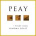 Peay Vineyards Sonoma Coast Pinot Noir 2014 Front Label