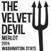 Charles Smith Wines The Velvet Devil Merlot 2014 Front Label