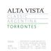 Alta Vista Classic Torrontes 2015 Front Label