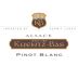 Kuentz-Bas Pinot Blanc 2012 Front Label