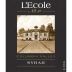 L'Ecole 41 Columbia Valley Syrah 2013 Front Label