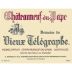 Domaine du Vieux Telegraphe Chateauneuf-du-Pape Telegramme 2013 Front Label
