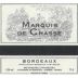 Marquis de Chasse Bordeaux Blanc 1999 Front Label