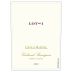 Louis Martini Lot 1 Cabernet Sauvignon 2012 Front Label