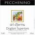 Pecchenino Siri d'Jermu Dogliani Superiore Dolcetto 2013 Front Label