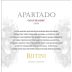 Rutini Apartado Gran Malbec 2009 Front Label