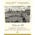 Barnett Vineyards Rattlesnake Cabernet Sauvignon 2007 Front Label
