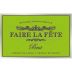 Faire La Fete Brut Front Label