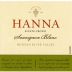 Hanna Sauvignon Blanc 2015 Front Label