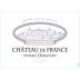 Chateau de France 2015 Front Label