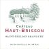 Chateau Haut-Brisson 2015 Front Label