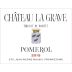 Chateau La Grave a Pomerol 2015 Front Label
