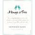Menage a Trois Sauvignon Blanc 2014 Front Label