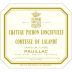 Chateau Pichon Longueville Comtesse de Lalande 2015 Front Label