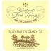 Chateau Pavie Decesse 2015 Front Label