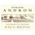 Domaine Andron 2010 Front Label
