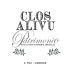 Clos Alivu Rose 2015 Front Label
