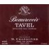 M. Chapoutier Tavel Beaurevoir Rose 1998 Front Label